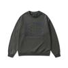 American High Street Trendy Brand Three-Dimensional Steel Stamp Men'S Sweater Autumn Heavy Loose Long-Sleeved Pullover Jacket