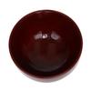 Osaka Choseido Wooden Soup Yamanaka Lacquer Dishwasher-Safe Bowl, Lacquer, 10.5cm Diameter, 250ml, Sabi-Negoro