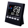 Voice Control LCD Screen Thermometer Clocks Indoor Humidity Monitor Electronic Digital Display Clock