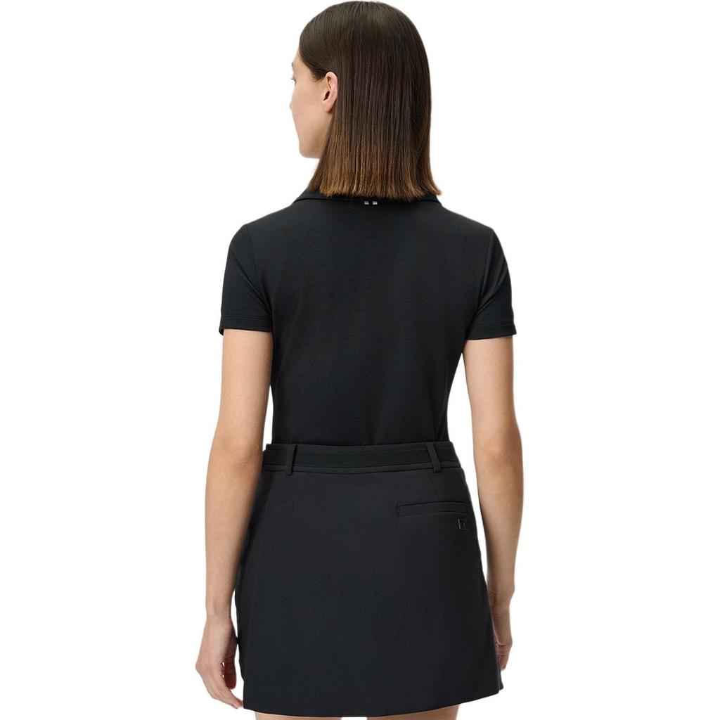 FILA AthleticsGolf SS25 Polo Shirt Women's Pitch Black BK A11W525143F-BK