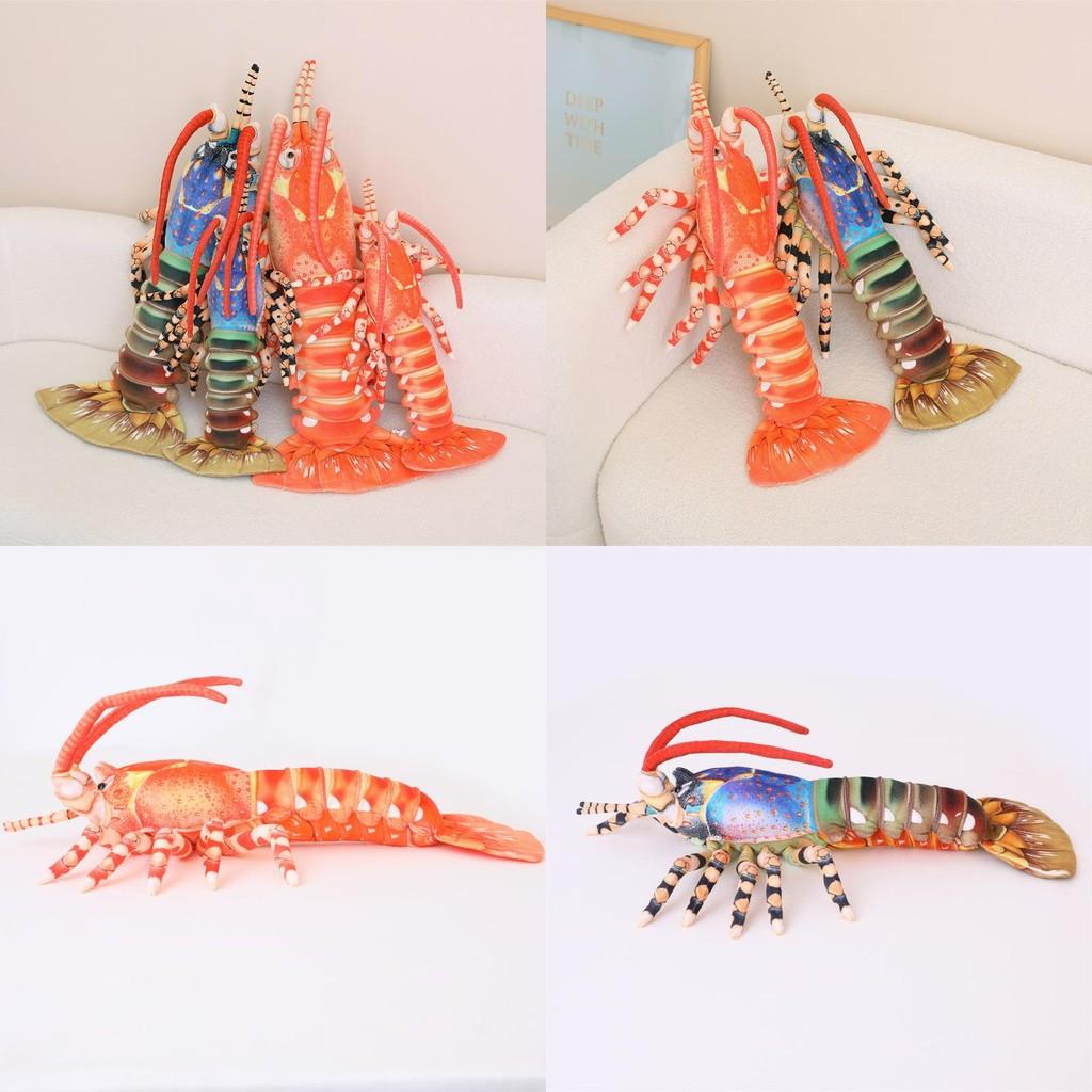 Australian Lobster Life Plush Toy Animal Model For Kids Gift