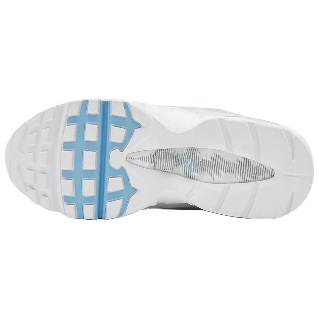 Nike Air Max 95 Tech Scarpe da Corsa Comode Sneakers da Uomo Grigio Bianco Blu IH7853-003