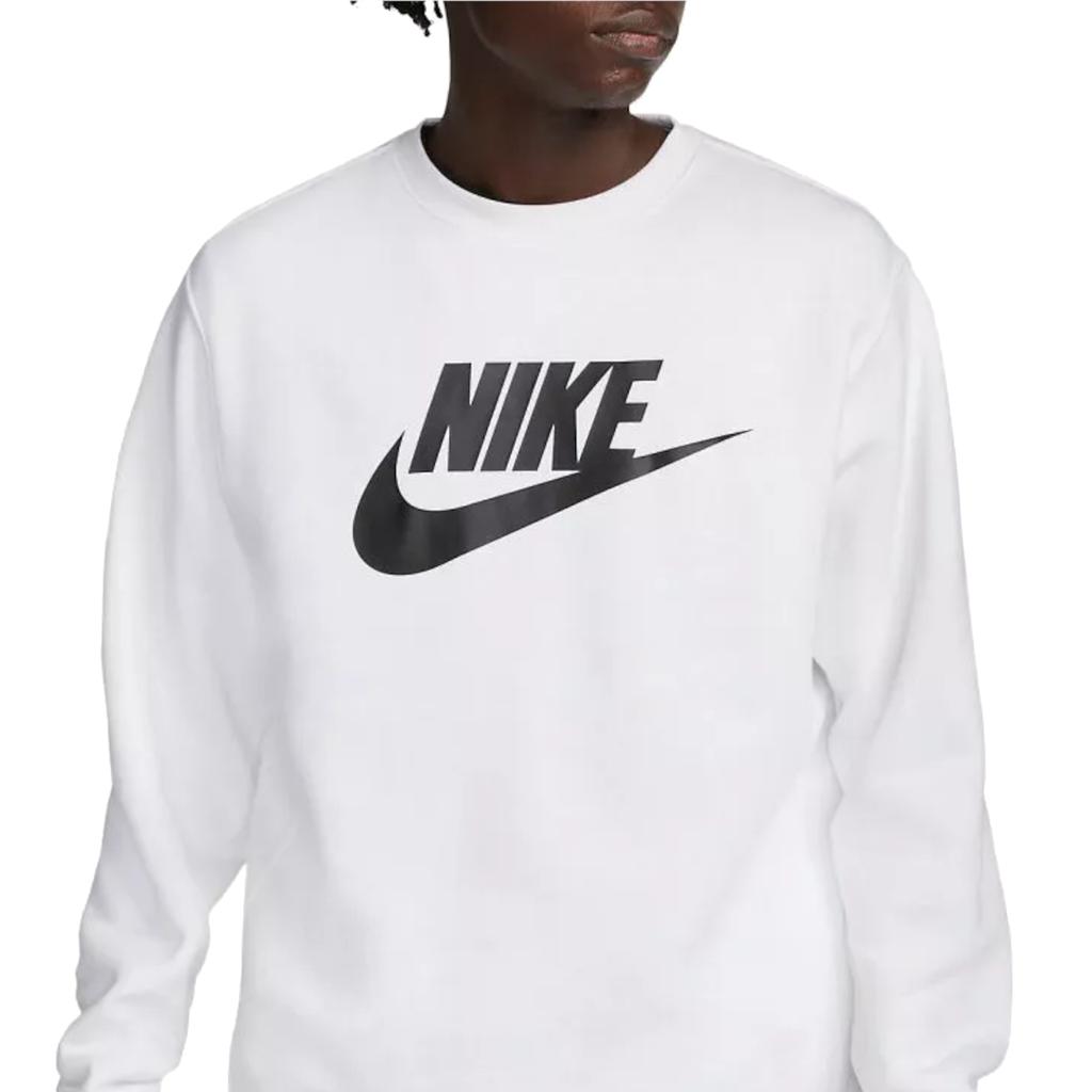 Nike Sportswear Club Fleece, Mens White Sweatshirt