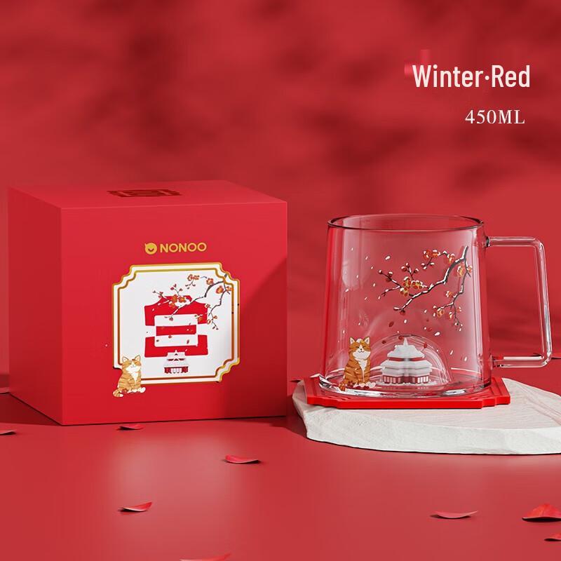 NONOO Forbidden City Four Seasons Glass Cup