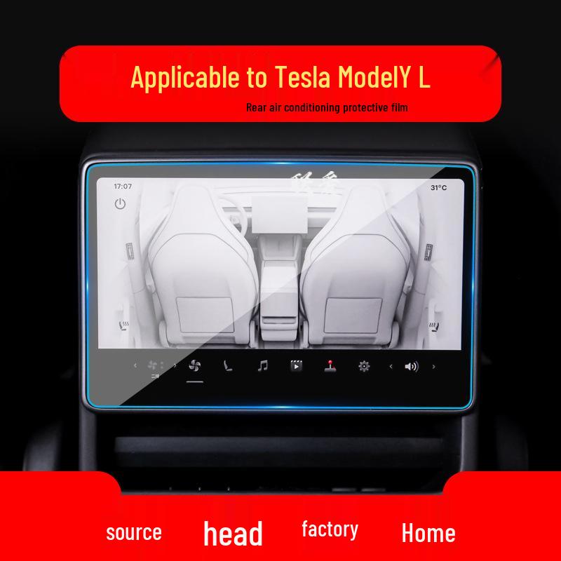 Film Tempered pentru Navigație Tesla pentru Ecranul de Control Central Model 3/Y - 25 Modele Compatibile