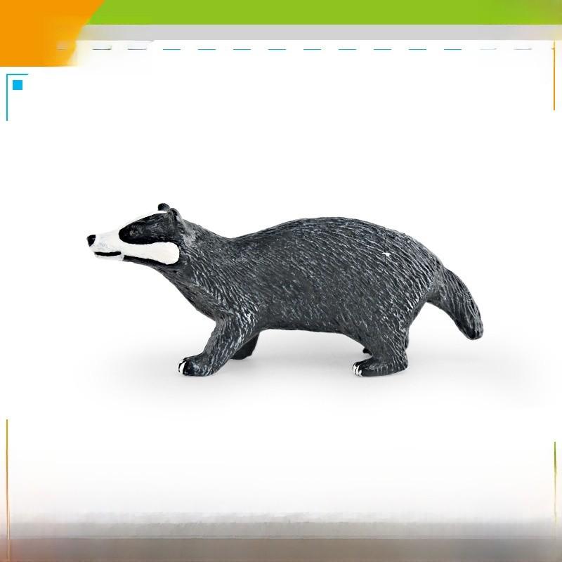 Eurasian Badgers Pvc Wildlife Figure For Kids Learning And Nature Decor