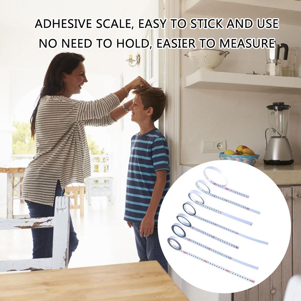 Sticker Metric Measuring Tape for Professional and Home Layout & Cutting Stations,Self Adhesive Measuring Tape