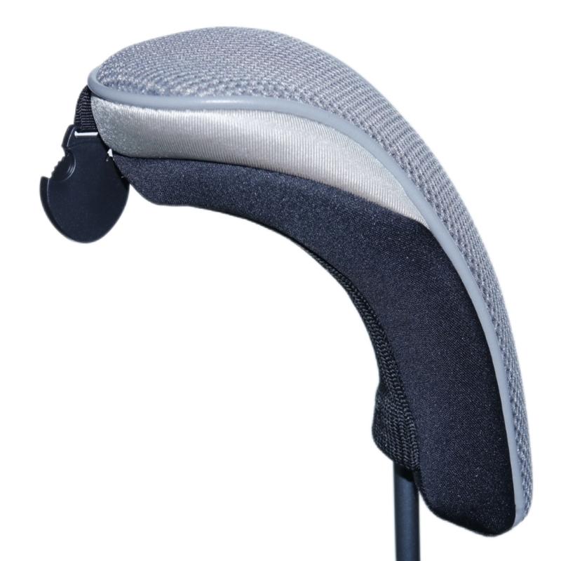

Utility Golf Club Head Cover Replacement Golf Club Hybrid Rescues Headcover Protector Outdoor Golf Club Headcover серый