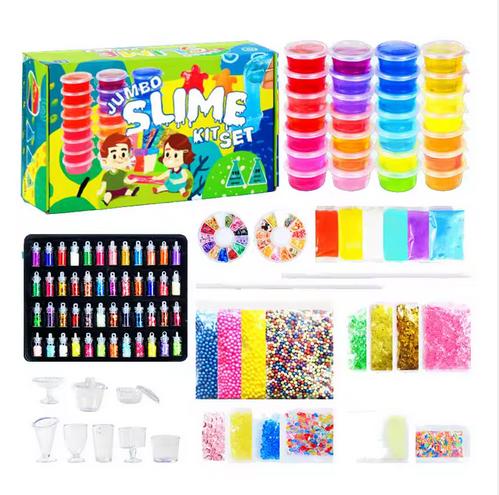 Slime Kit for Kids for Making Slime, Plasticine, Mega Set XXL