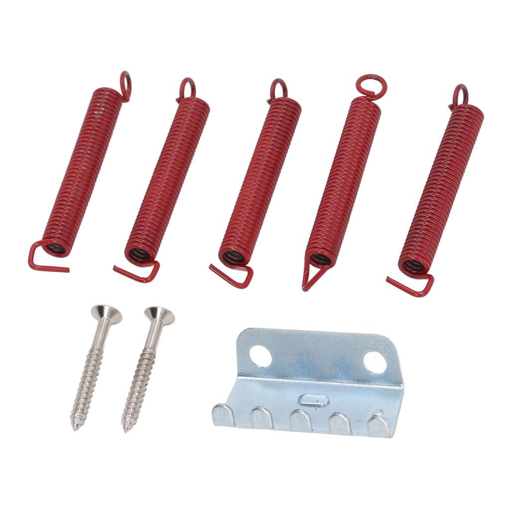 Guitar Tremolo Bridge Springs Kit Replacement Noiseless Accurate Instruments Accessories Red