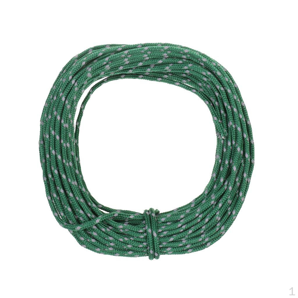 Camping Tent Reflective Rope Runners Guy Line Cord 50