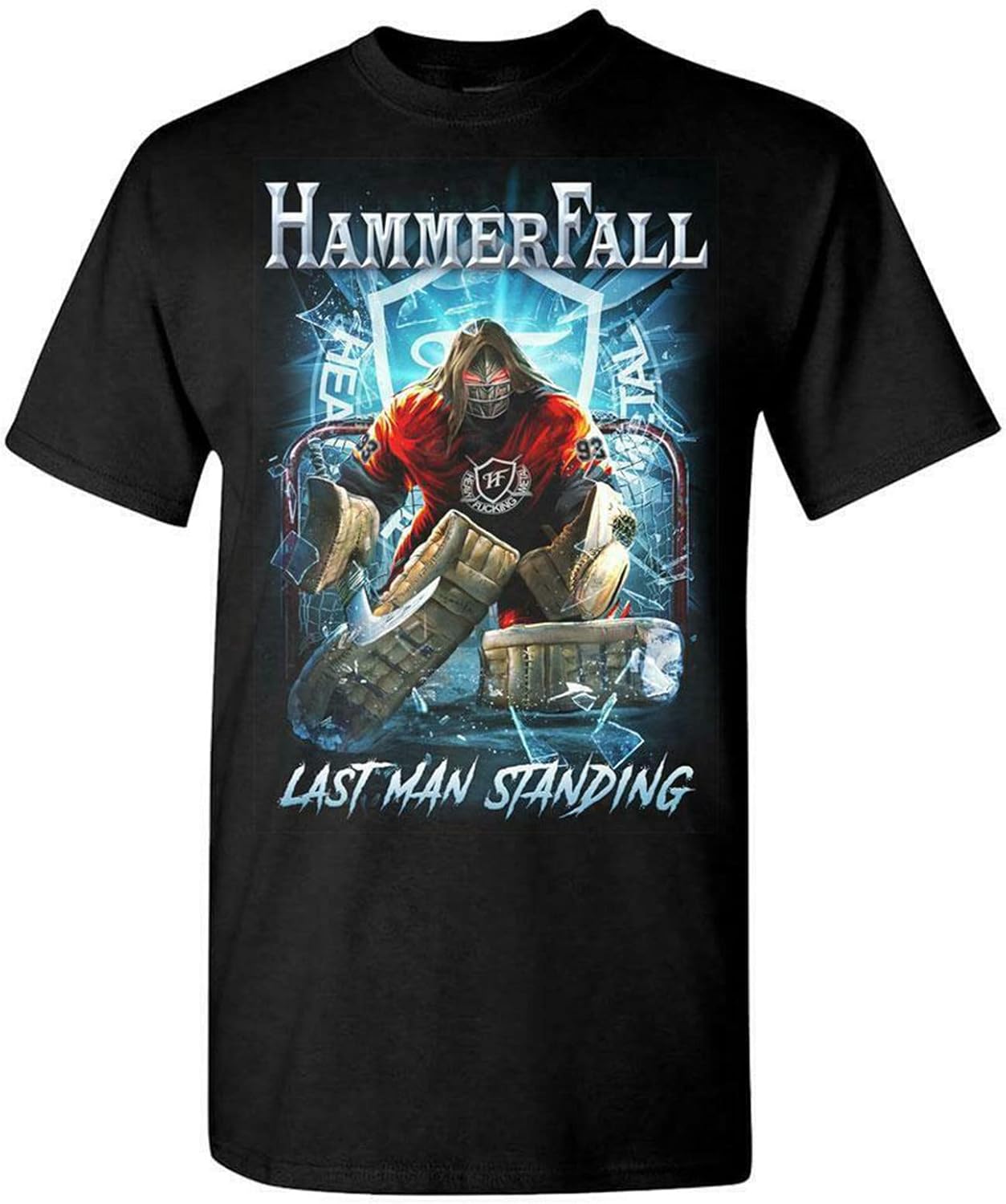 HammerFall Last Man Standing T Shirt XXL чёрный