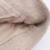 Women's Faux Suede Button Jacket Oversized Gathered Hem Short Length Coat Casual Vintage Outerwear With Pockets