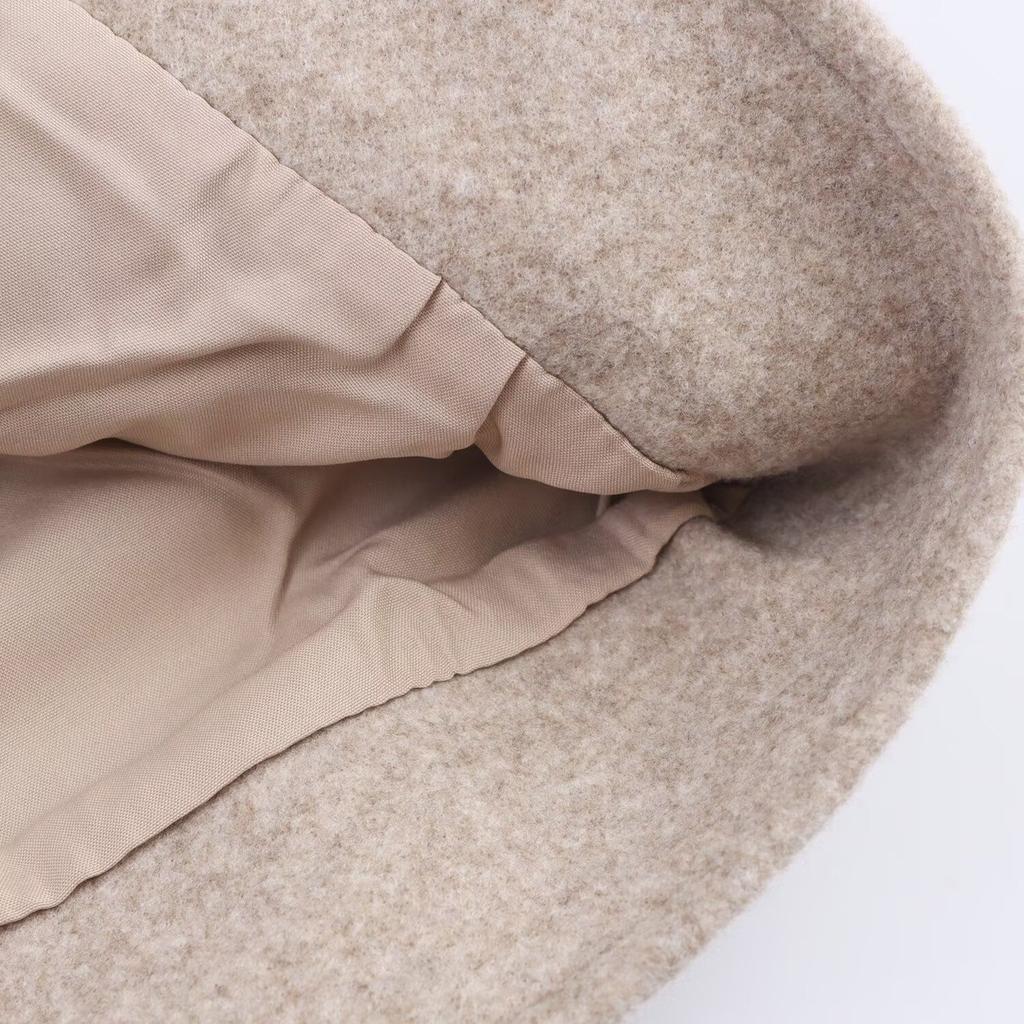 Women's Faux Suede Button Jacket Oversized Gathered Hem Short Length Coat Casual Vintage Outerwear With Pockets
