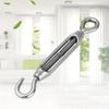 Rope Tension Turn Buckle Turnbuckle Bolt Stainless Steel Eye Turn Buckle Hook Eye Turnbuckle