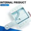 Steel Garage Security Bolt Lock Easy Installation with Auto Tapping Screws Not Theft Reinforced Designs for Household