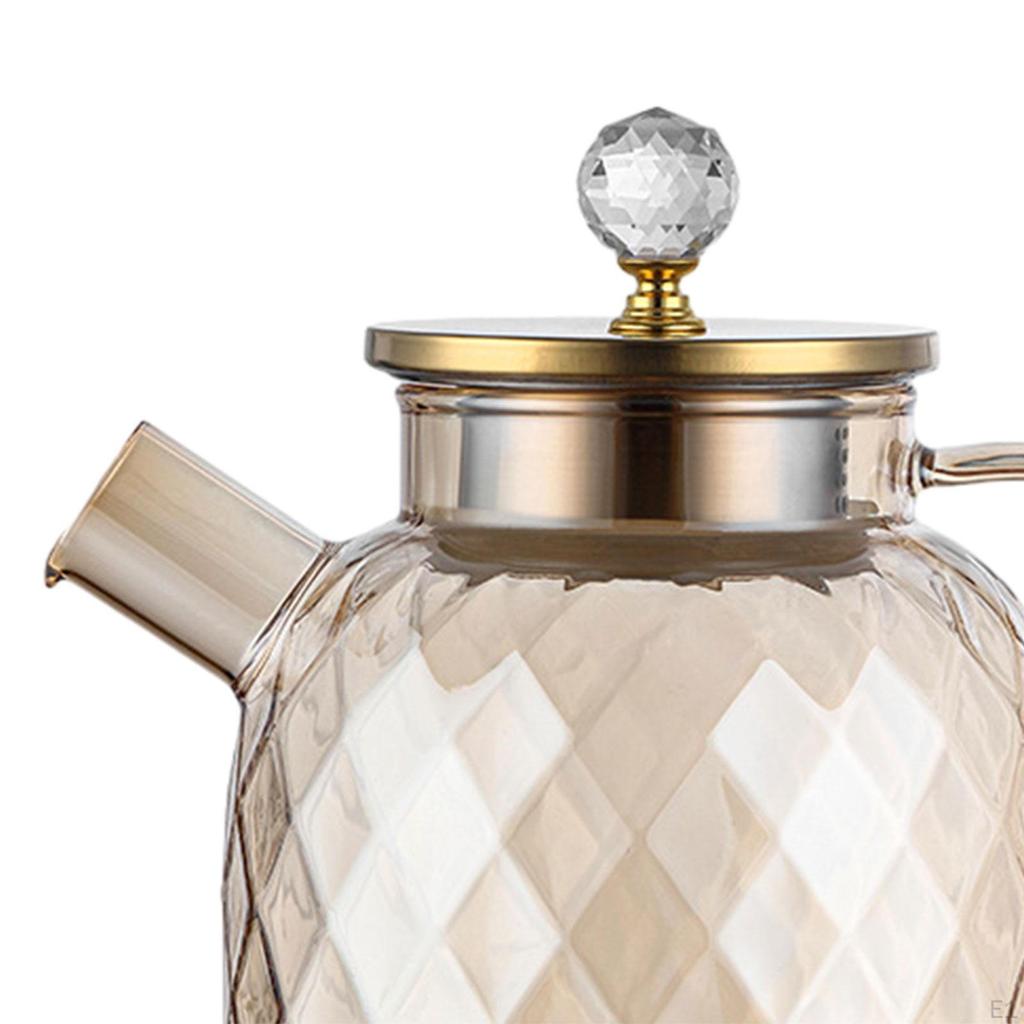 Elegant Glass Beverage Carafe for Cold And Drinks