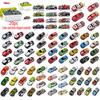50/60pcs Mini Alloy Car Model Set with Storage Box Die Cast Car Toy Sliding Racing Model Inertial Car Storage Box Set Child