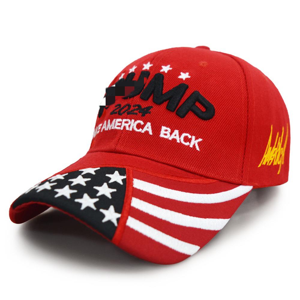US 2024 Election Embroidered Baseball Cap for Men & Women - Hot Sale Sun Hat
