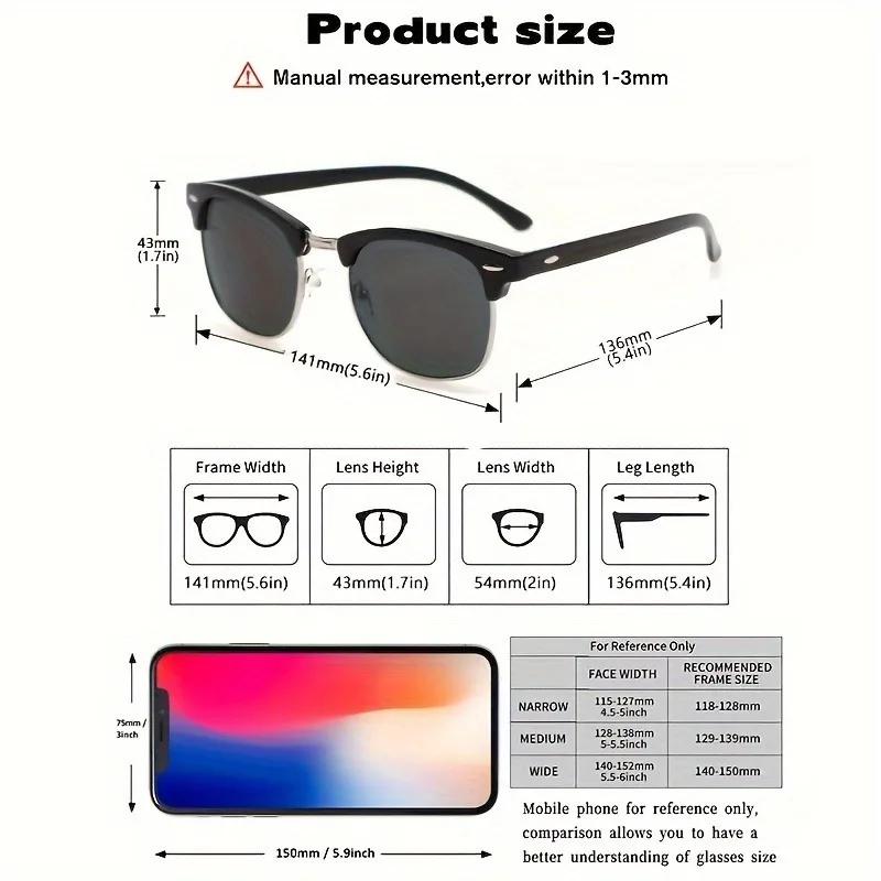 Oval Frame UV400 Sun Protection Sunglasses Retro Travel Wear Simple UV Resistant Glasses Eyeglasses For Women Men