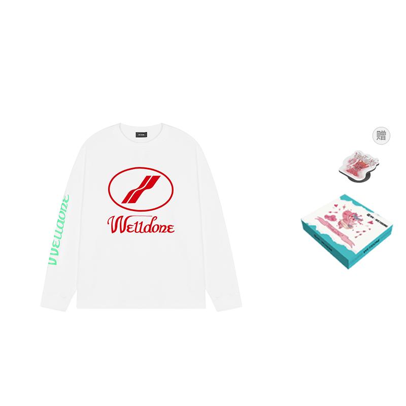 WE11DONE Logo Print Sweatshirt WD-TP4-20-712-U-WH