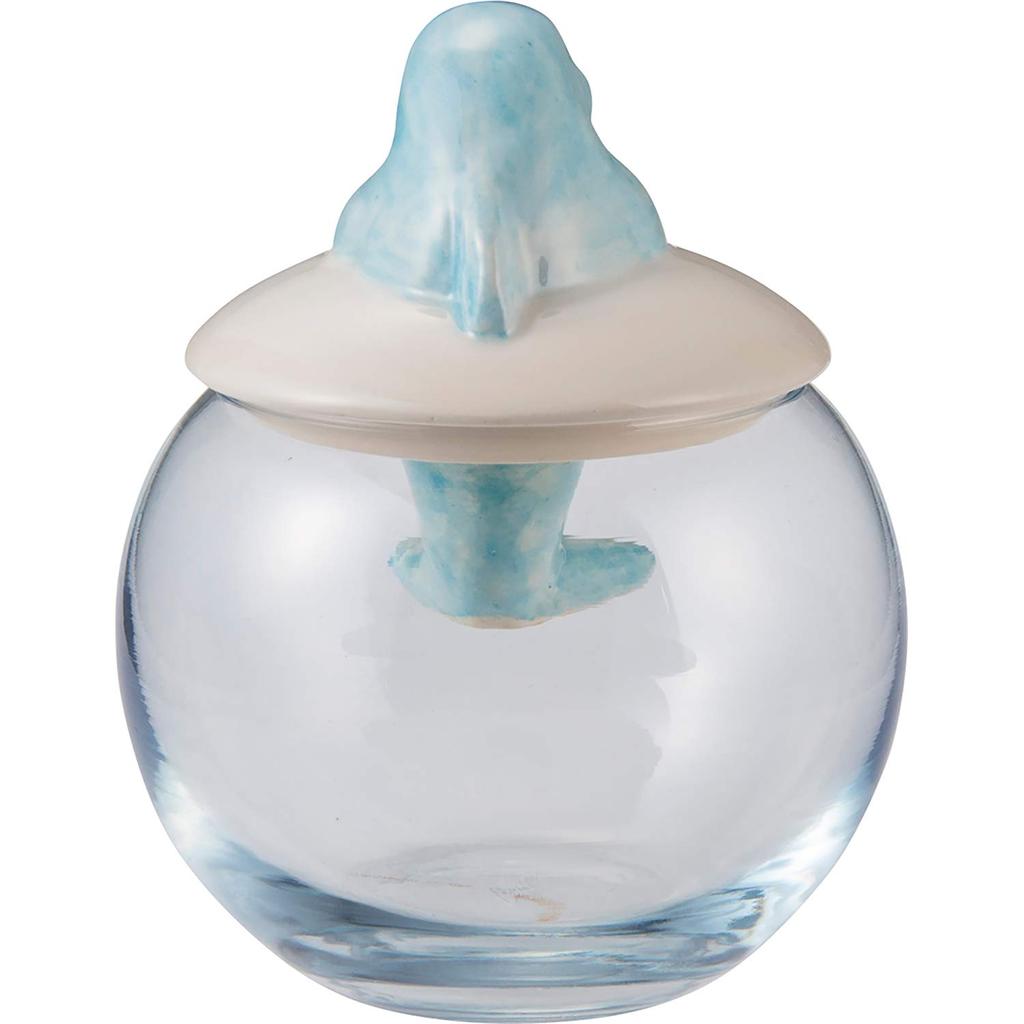 sun art Cute Dome-Shaped Flower Vase, Dolphin Design, SAN3181-2