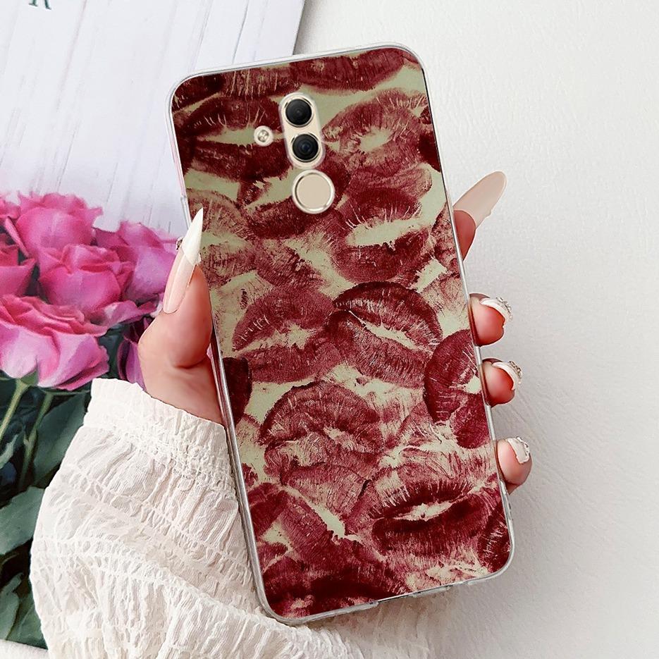 For Huawei Mate 20 Lite Case SNE-AL00 SNE-LX1 Popular Painted Cover Soft Slim Phone Case For Huawei Mate 20 Pro Mate20 Lite Bags