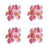 4Pcs Tropical Hibiscus Hair Clip Bohomian Floral Claw Clip for Women Girls Beach Party Accessories Practical Hairpin