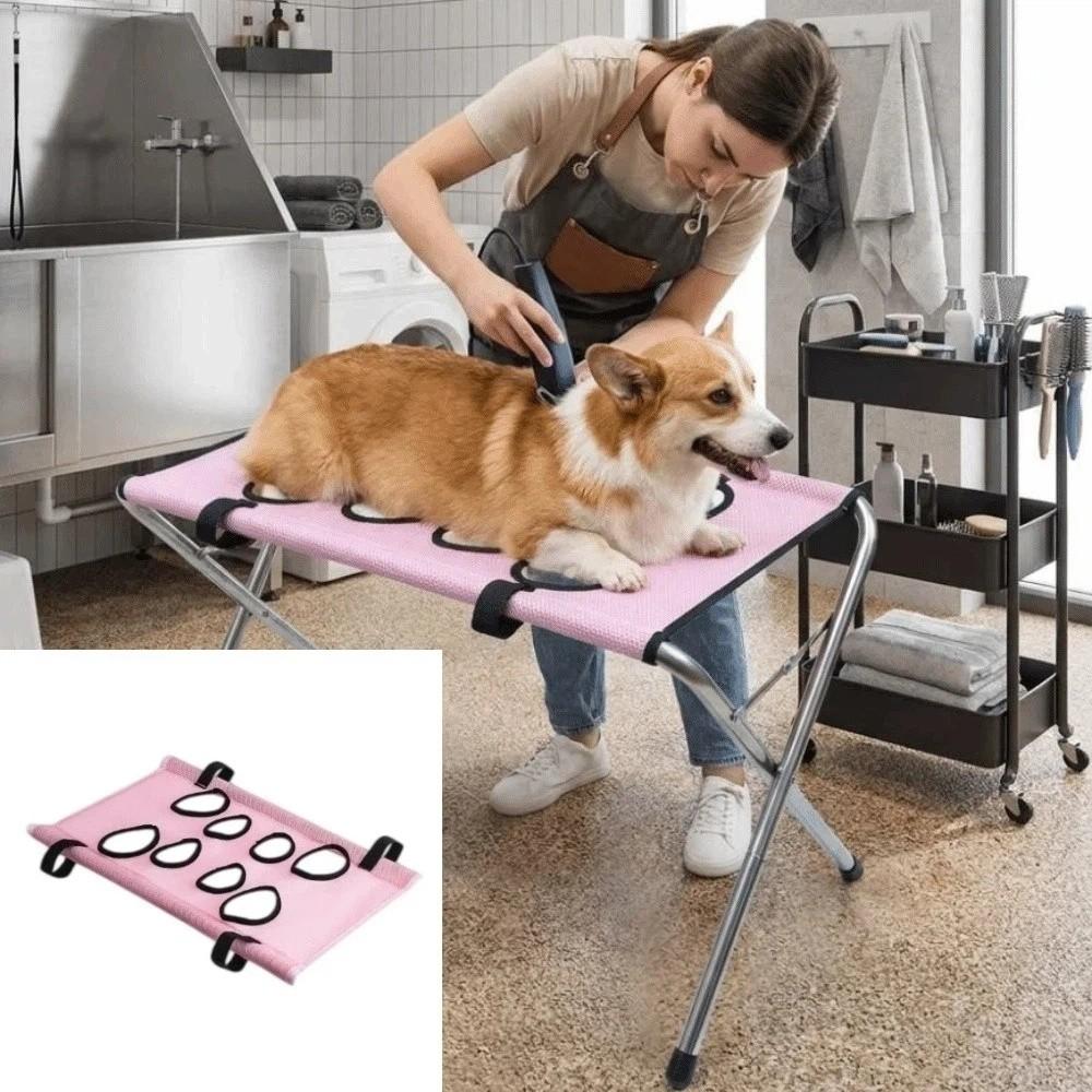 Non-Slip Pet Bathing Stand Cloth Replaceable Accessories Pet Washing Rack Cloth Nail Trimming