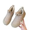 Winter high-top cotton shoes beef tendon sole velvet cloth shoes snow shoes medium shoes