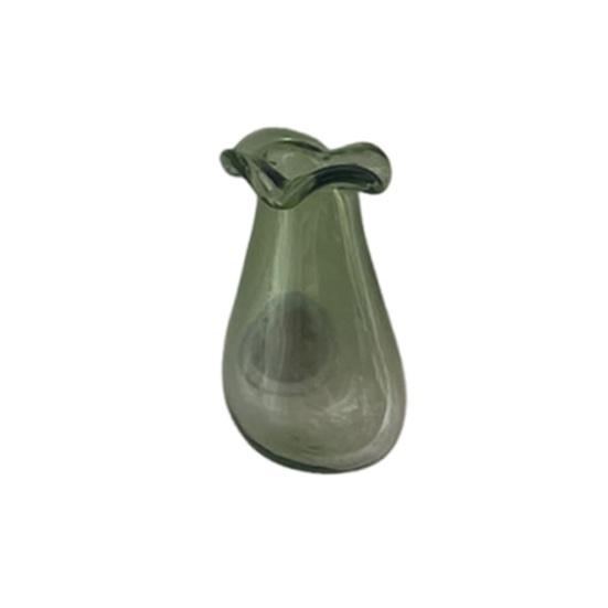 Mini Vase Magnets for Fridge Cute Tiny Magnetic Glass Vases Refrigerator Accessories Small Plant Pot for Locker Office Kitchen Decoration