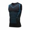 Canotta a Compressione Uomo Maglietta da Palestra Senza Maniche Asciugatura Rapida Stampa Abbigliamento Sportivo Maschile Fitness Bodybuilding Gilet Allenamento Top Muscolare