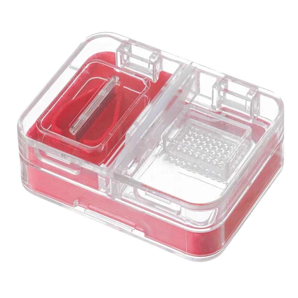 

Органайзер для таблеток, ящик для хранения таблеток, дозатор, маленькая квадратная аптечка, ежедневная аптечка для витаминов, лекарств, рыбьего жира/добавок красный