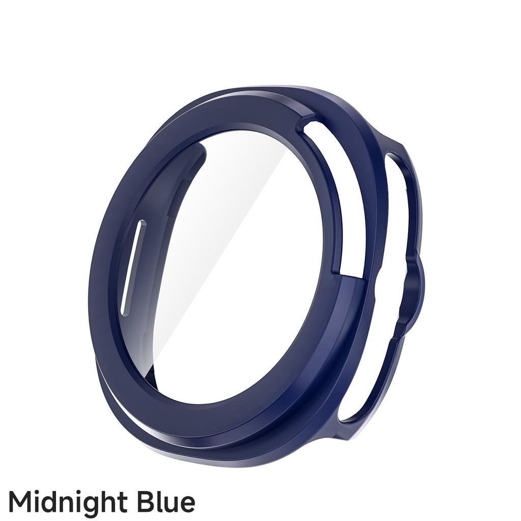 Glass+Case For Samsung Galaxy Watch 8 Classic Screen Protector Slim Shockproof Cover for Samsung Watch 8 46mm Tempered Bumper Case