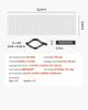 Ground Grid 2-In Deep Geocell Grid 32.81x9.84FT / 10000x3000mm for Gravel