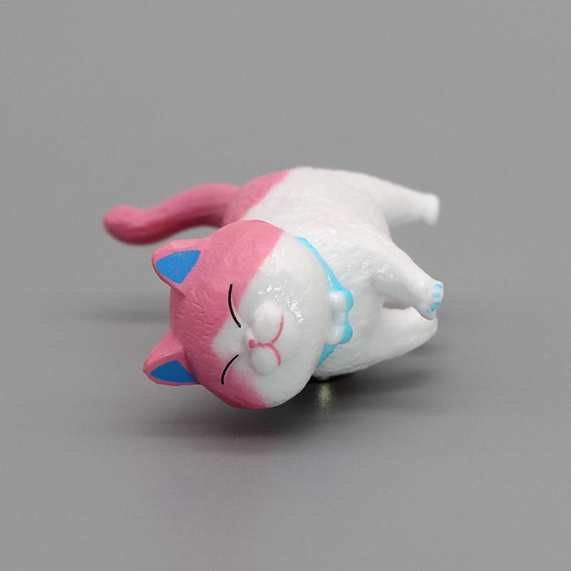 little cat fridge magnets Japanese kitten combination refrigerator souvenirs collection gifts cute animal yellow black white cat