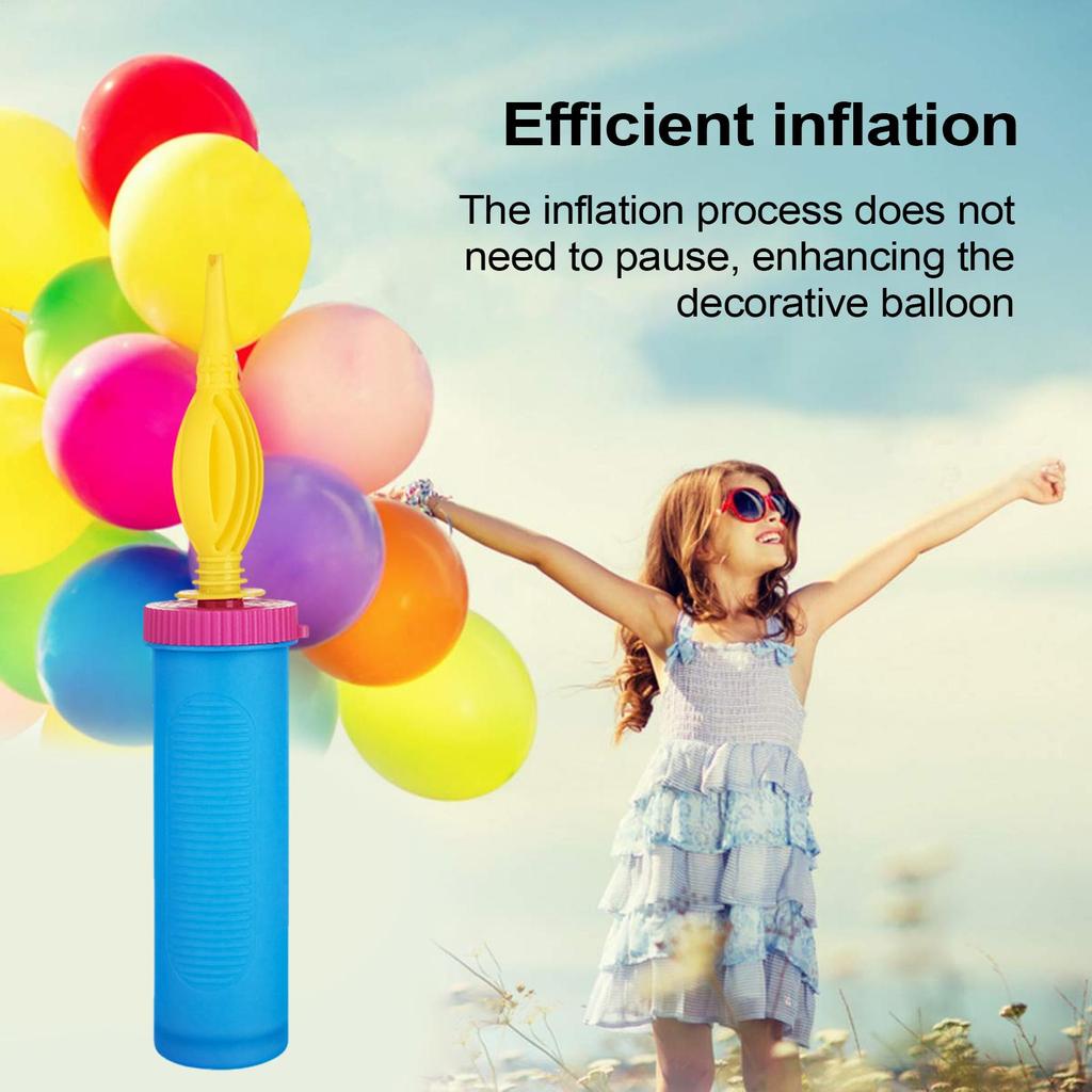 Balloon Pump Balloon Accessories Balloon inflator hand push Air Pump Wedding Valentine Birthday Party Decoration Tools