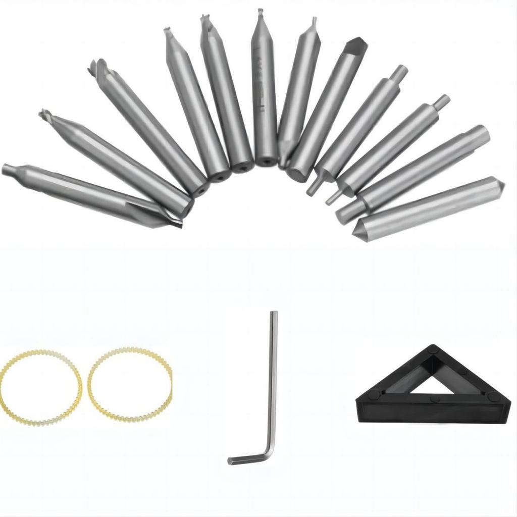 Milling Cutter Drill Bit Set High Hardness Sleeve Vertical Spare Parts Tool