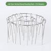 Stainless Steel Vertical Skewer Rack for Air Fryer & BBQ - Holds 24 Skewers