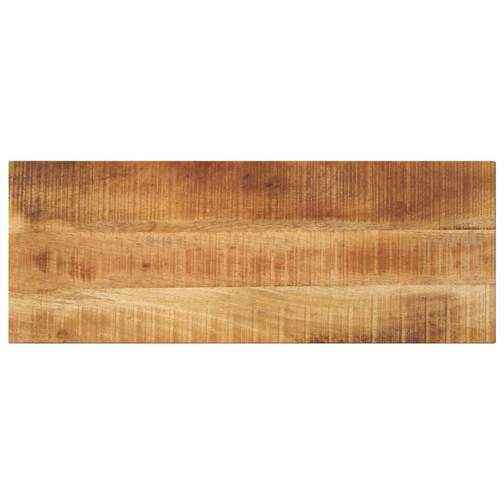 Vidaxl Blat Do Stolika, 70X40X3,8 Cm, Prostokątny, Surowe Drewno Mango
