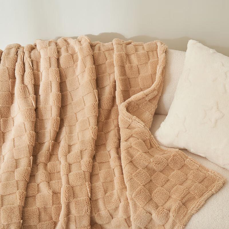 LISM Milk Velvet Multi-purpose Throw Blanket