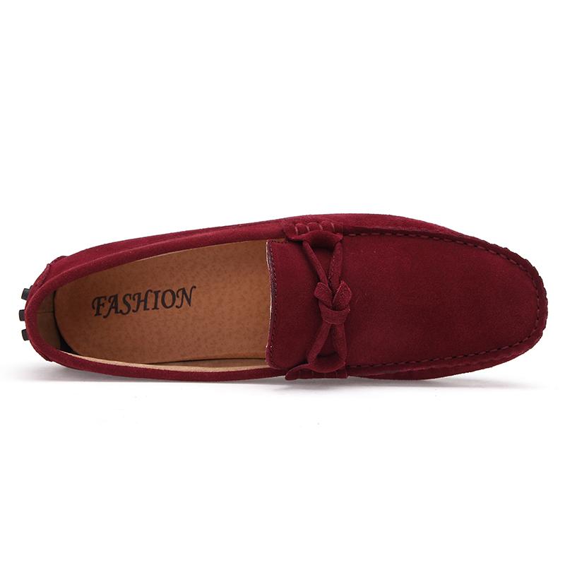 Fashion Men Loafers Walking Footwear Man Comfy Boat Casual Shoes Men Comfy Suede Shoes For Male Flat Designer Shoes Italian Lightweight