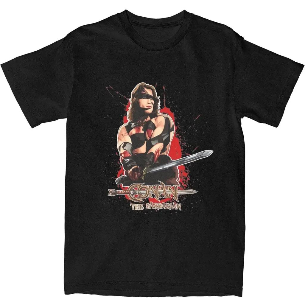 Conan The Barbarian T-Shirt Men Women Casual Cotton New Arrival Clothes