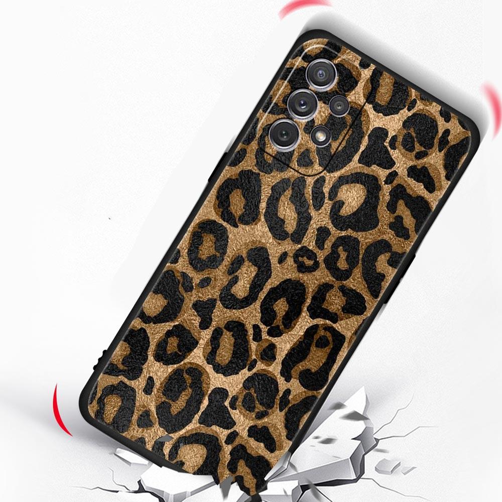 Etui na telefon z wzorem tygrysa, pantery i kwiatów dla Samsung A13 A51 A71 A41 A31 A21S A11 A01 A03S A12 A32 A52 A22 A23 A33 A53 A73 5G