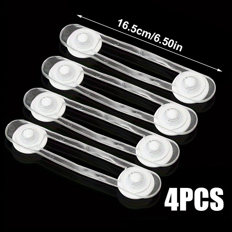 4PC Anti-Pinch Door Lock for Kids Child Safety Lock Baby Proofing Safety Locks Household Childproofing Essentials 16.5/11cm