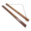 Eeldog Wooden Tenugui Frame - Japanese Craftsmanship, Natural Finish, 40cm - Beautiful Design for Easy Tenugui Display, Premium Natural Materials,