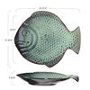 Fish Shape Ceramic Dinner Plate Sushi Plates Fruit Tray Salad Bowl Soup Plate Steak Plates Sashimi Disc Dessert Bowl Snack Dish