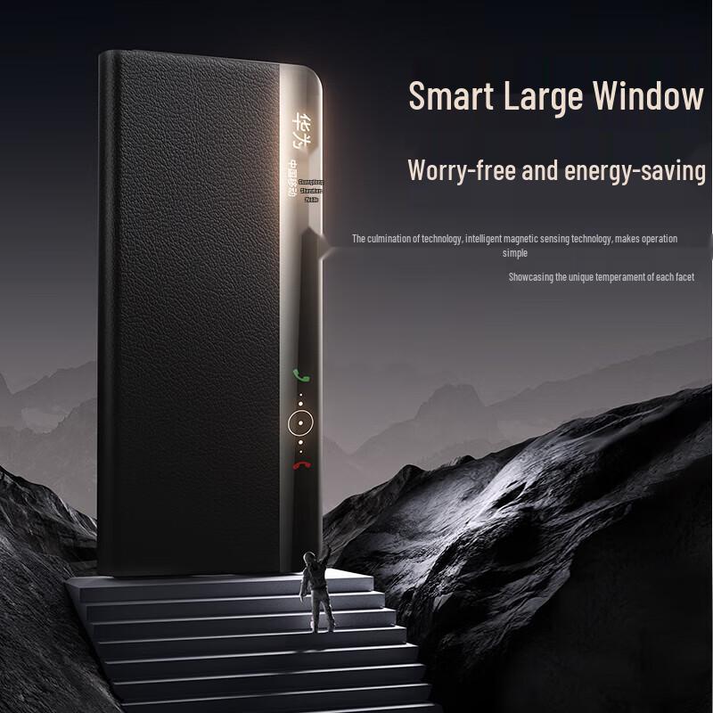 KEKLLE Otočný stojánek Flip pouzdro na telefon pro řadu Huawei Mate