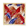 90cm Headscarf for Women – New Arrival: Colourful Printed Silk Scarf, Trendy and Versatile Shawl, Rayon Square Scarf