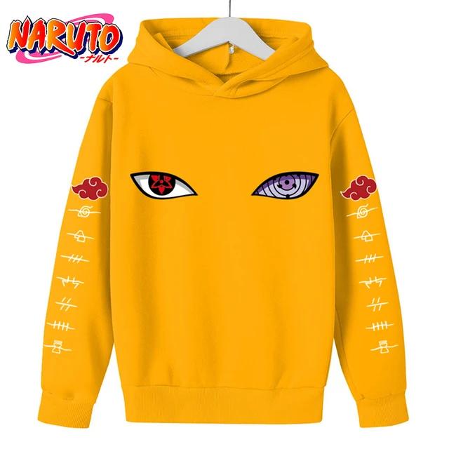 2025 MINISO Moletom Naruto Infantil Roupa Infantil Para Meninos Roupa Infantil Bebê Outono Quente Moletons Casaco Roupa de Desenho Animado Moletom